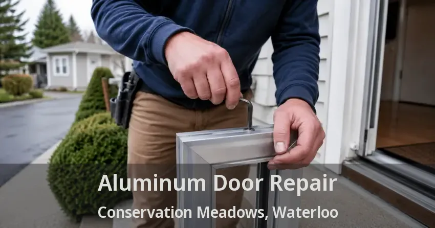 Aluminum Door Repair Conservation Meadows, Waterloo - ON