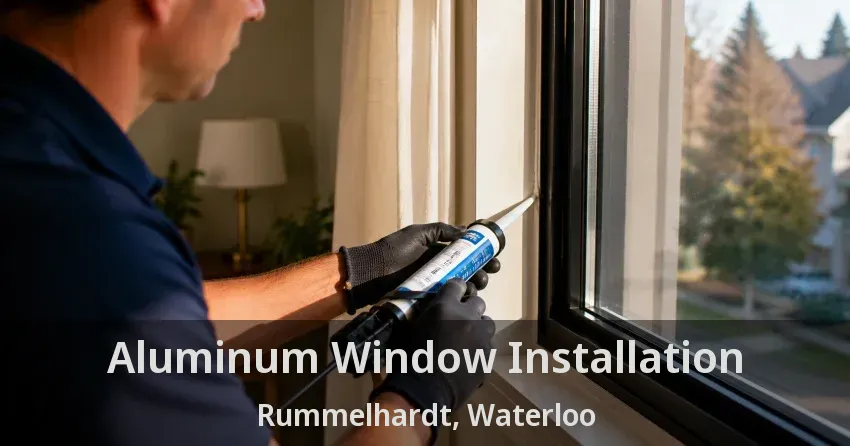 Aluminum Window Installation Rummelhardt, Waterloo - ON