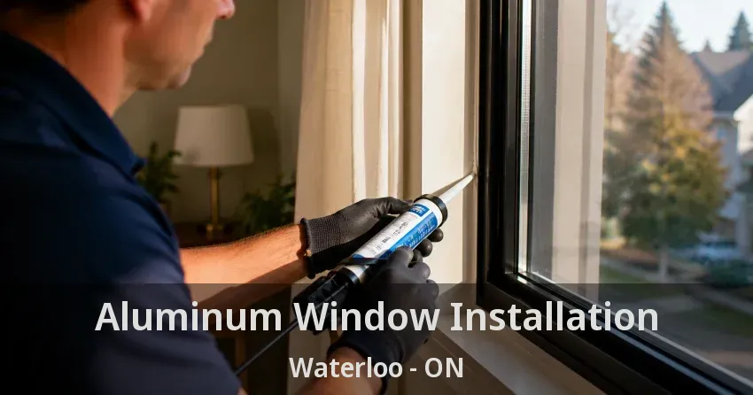Aluminum Window Installation Waterloo - ON