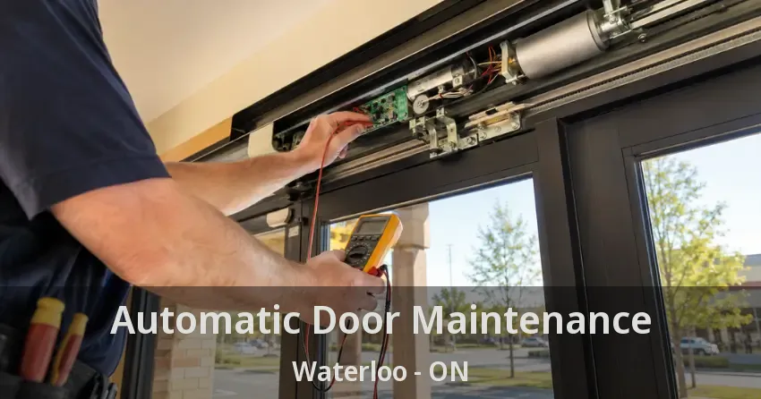 Automatic Door Maintenance Waterloo - ON