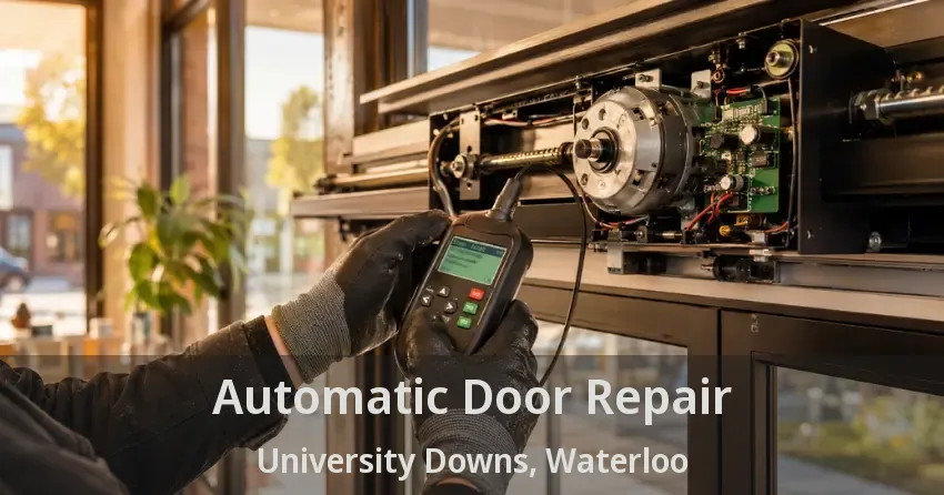 Automatic Door Repair University Downs, Waterloo - ON