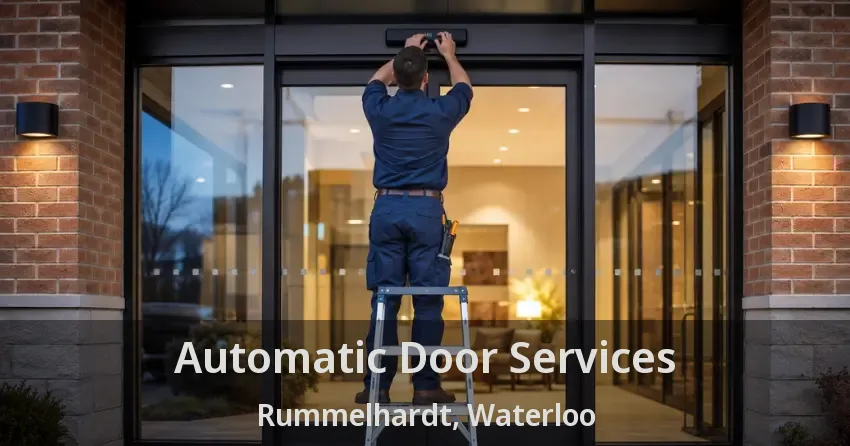 Automatic Door Services Rummelhardt, Waterloo - ON