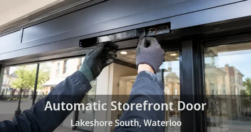 Automatic Storefront Door Lakeshore South, Waterloo - ON