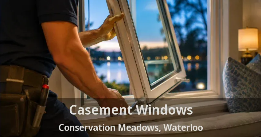 Casement Windows Conservation Meadows, Waterloo - ON