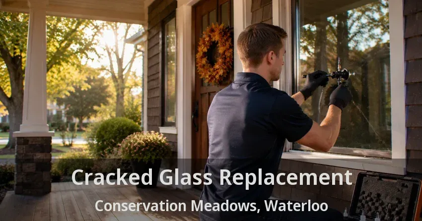 Cracked Glass Replacement Conservation Meadows, Waterloo - ON