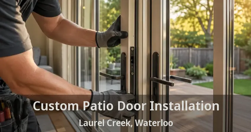 Custom Patio Door Installation Laurel Creek, Waterloo - ON