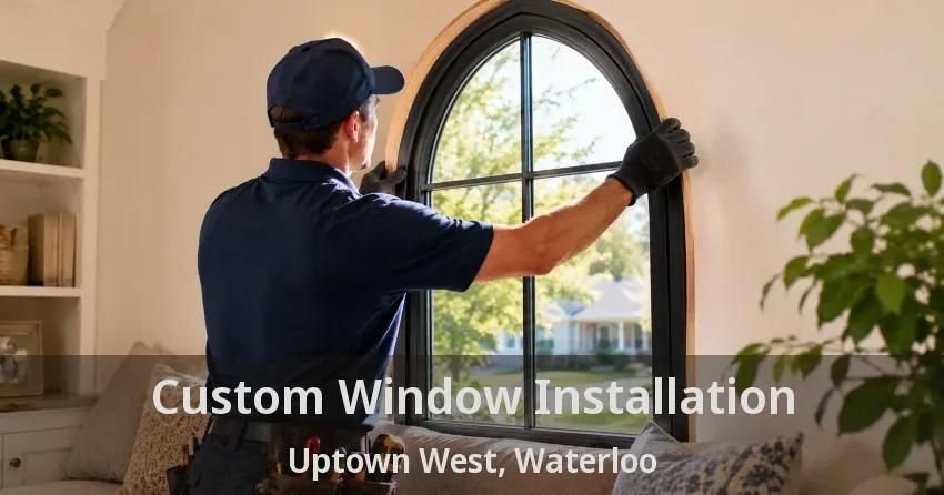 Custom Window Installation Uptown West, Waterloo - ON