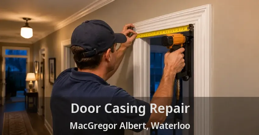 Door Casing Repair MacGregor Albert, Waterloo - ON