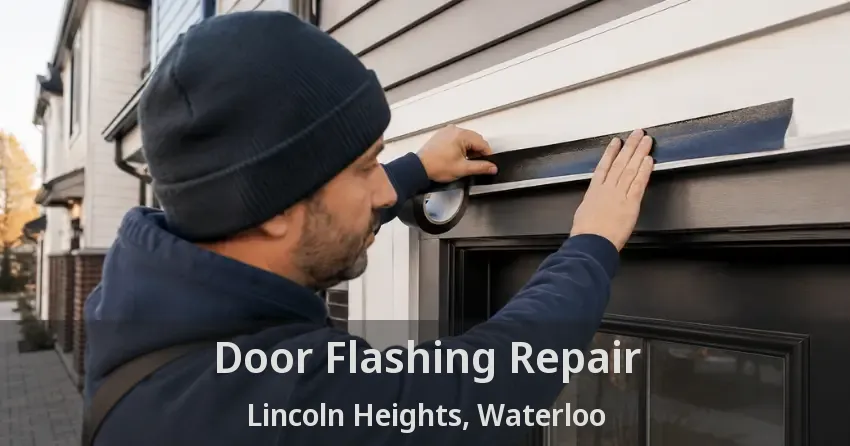 Door Flashing Repair Lincoln Heights, Waterloo - ON