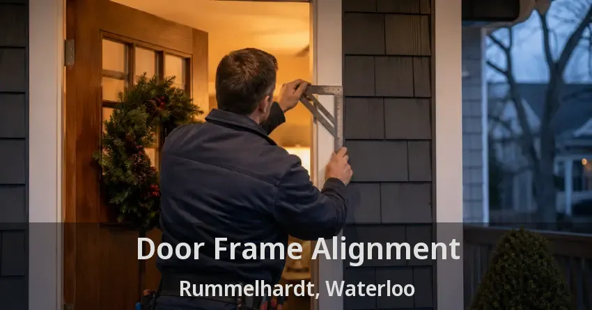 Door Frame Alignment Rummelhardt, Waterloo - ON