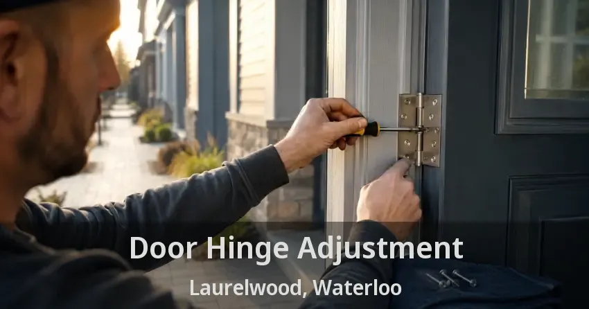 Door Hinge Adjustment Laurelwood, Waterloo - ON