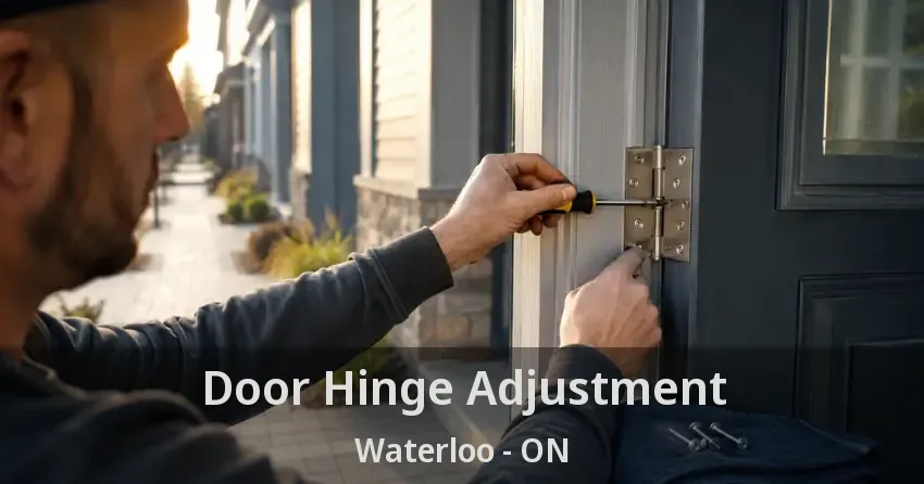 Door Hinge Adjustment Waterloo - ON