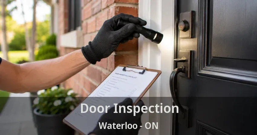 Door Inspection Waterloo - ON