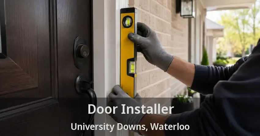 Door Installer University Downs, Waterloo - ON