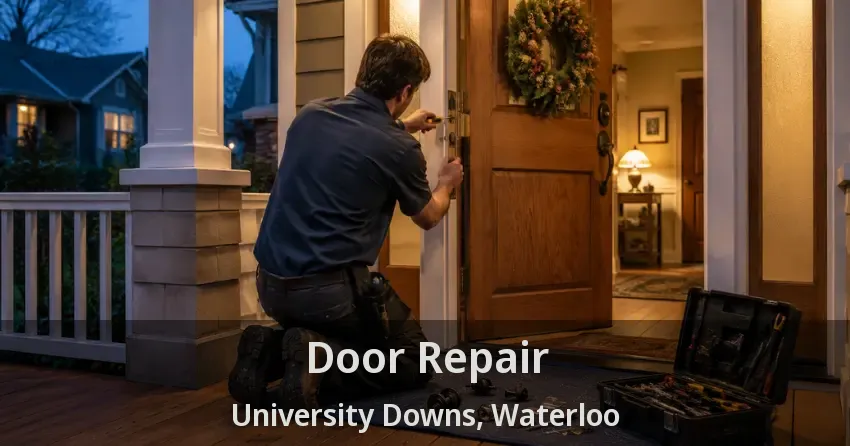 Door Repair University Downs, Waterloo - ON