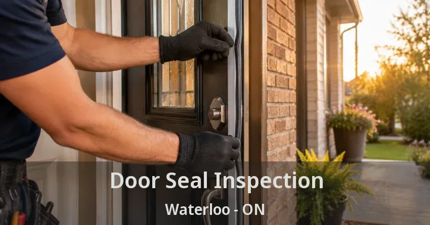 Door Seal Inspection Waterloo - ON