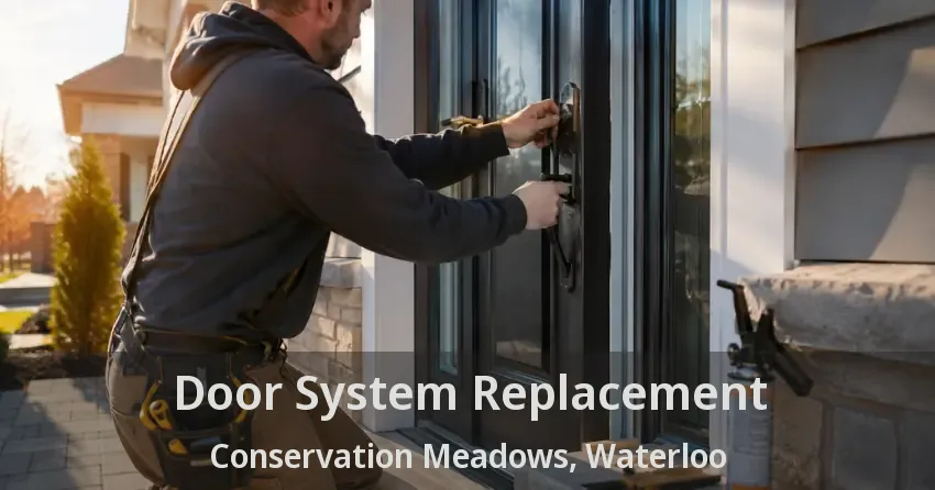 Door System Replacement Conservation Meadows, Waterloo - ON