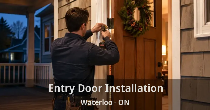 Entry Door Installation Waterloo - ON