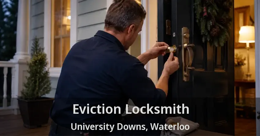 Eviction Locksmith University Downs, Waterloo - ON