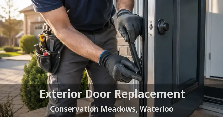 Exterior Door Replacement Conservation Meadows, Waterloo - ON
