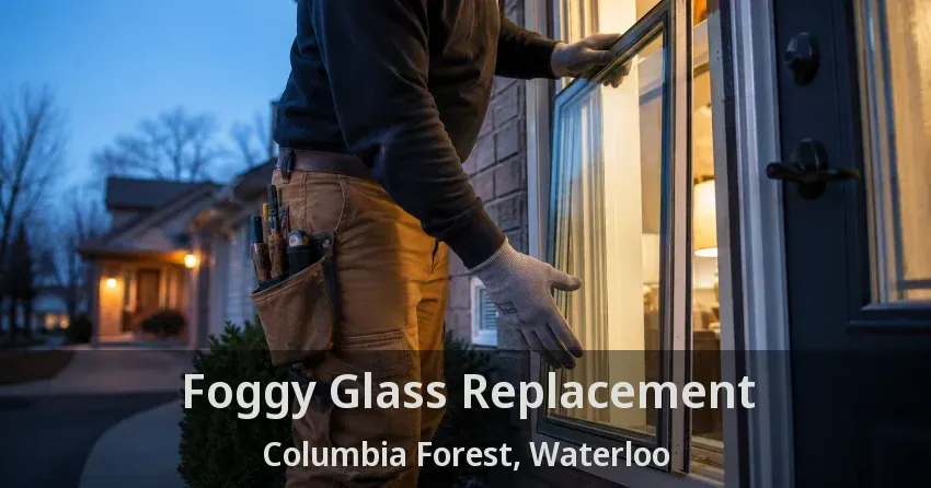 Foggy Glass Replacement Columbia Forest, Waterloo - ON