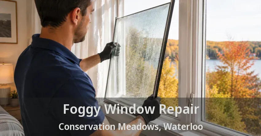 Foggy Window Repair Conservation Meadows, Waterloo - ON