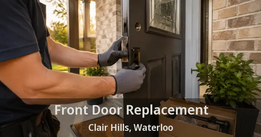 Front Door Replacement Clair Hills, Waterloo - ON