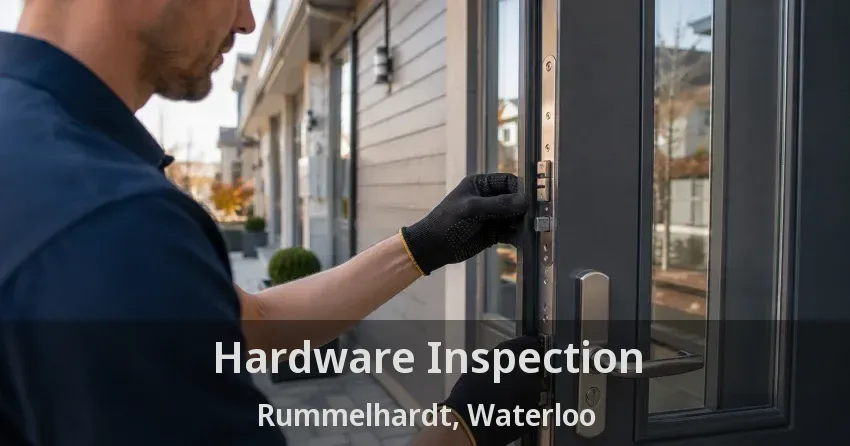 Hardware Inspection Rummelhardt, Waterloo - ON