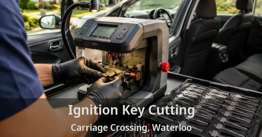 Ignition Key Cutting Carriage Crossing, Waterloo - ON
