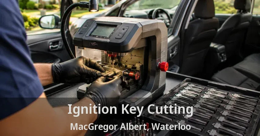 Ignition Key Cutting MacGregor Albert, Waterloo - ON