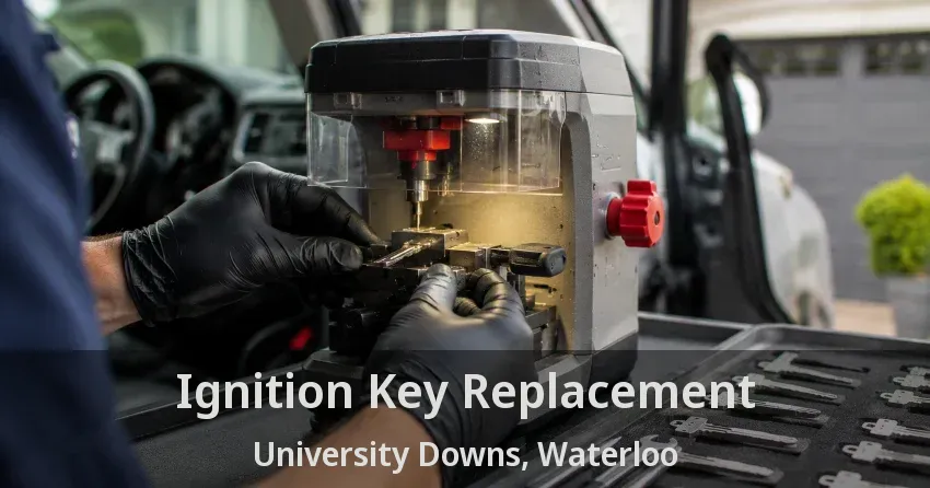 Ignition Key Replacement University Downs, Waterloo - ON