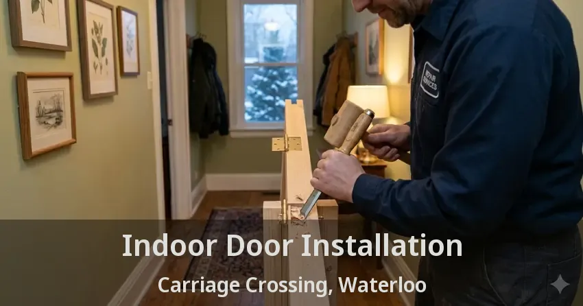 Indoor Door Installation Carriage Crossing, Waterloo - ON