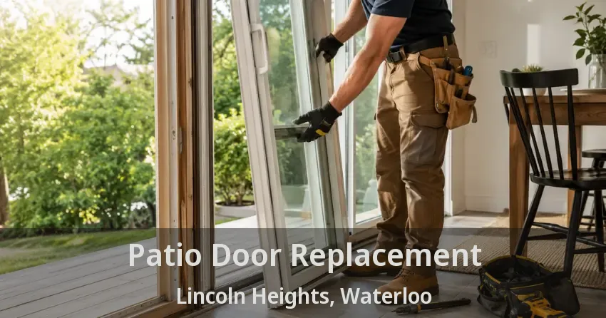 Patio Door Replacement Lincoln Heights, Waterloo - ON