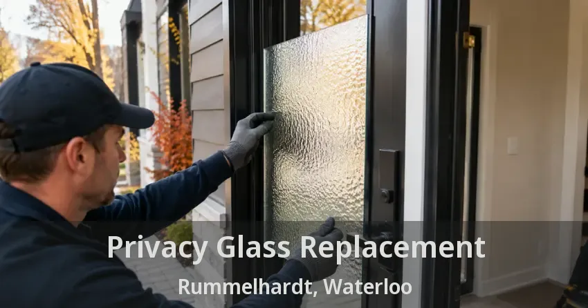 Privacy Glass Replacement Rummelhardt, Waterloo - ON