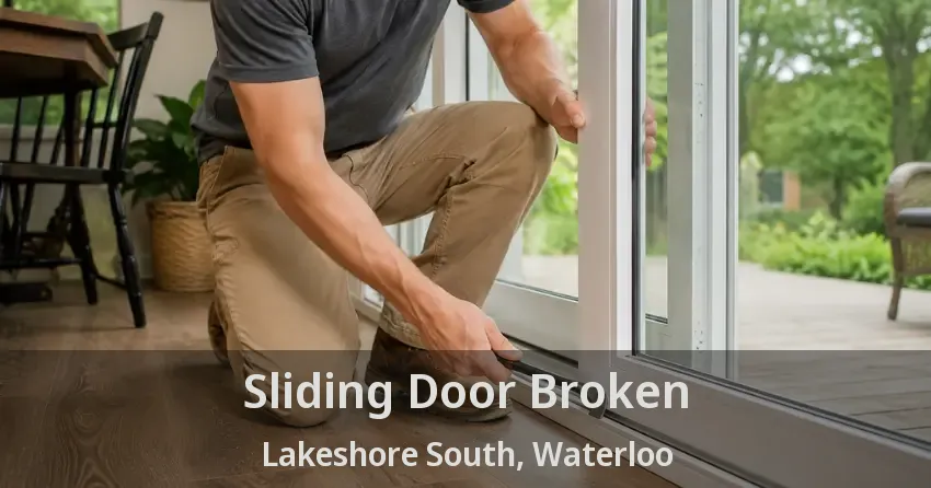 Sliding Door Broken Lakeshore South, Waterloo - ON