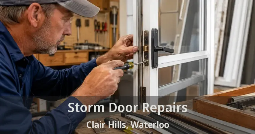Storm Door Repairs Clair Hills, Waterloo - ON