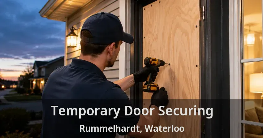 Temporary Door Securing Rummelhardt, Waterloo - ON
