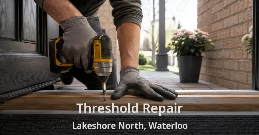 Threshold Repair Lakeshore North, Waterloo - ON
