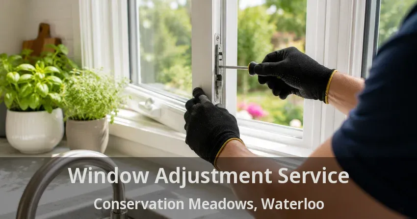 Window Adjustment Service Conservation Meadows, Waterloo - ON