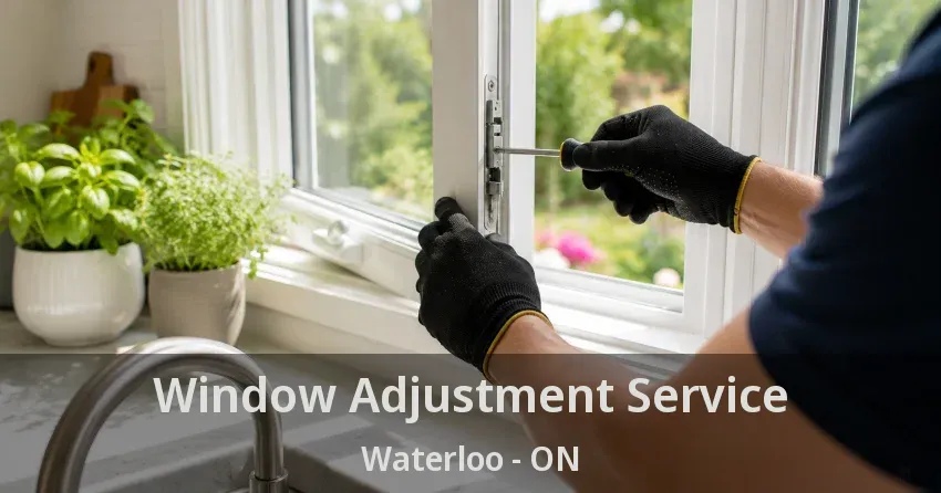 Window Adjustment Service Waterloo - ON