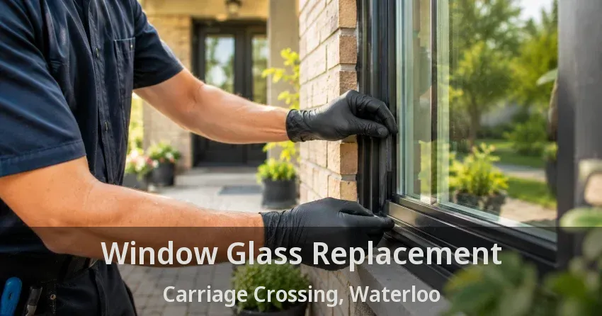 Window Glass Replacement Carriage Crossing, Waterloo - ON