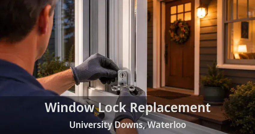 Window Lock Replacement University Downs, Waterloo - ON