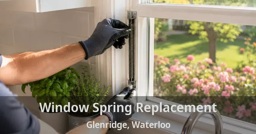 Window Spring Replacement Glenridge, Waterloo - ON