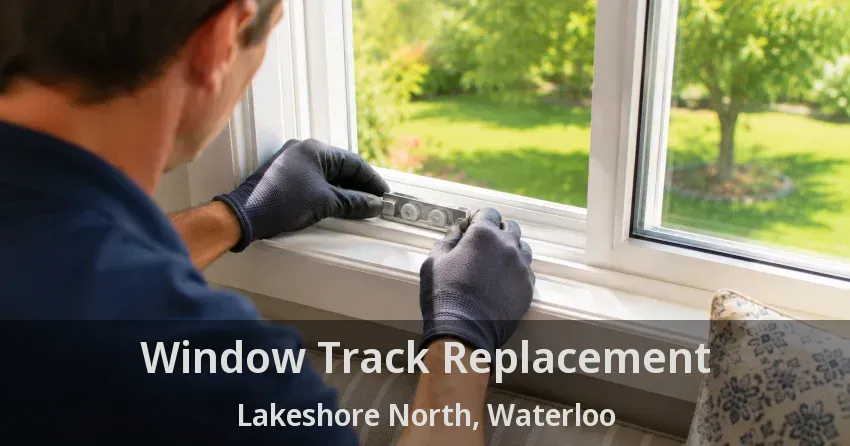 Window Track Replacement Lakeshore North, Waterloo - ON