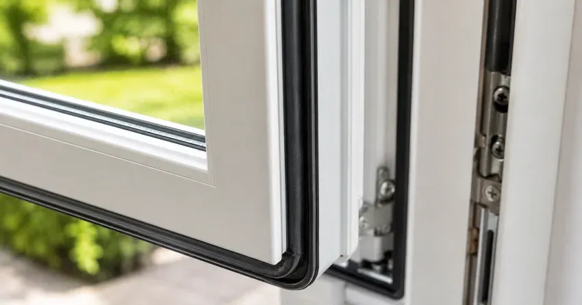 casement window cranked fully open in a MacGregor Albert, Waterloo home
