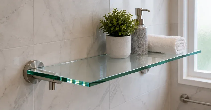 custom cut glass tabletop measured for exact fit Waterloo